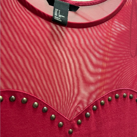 H&M Bodycon Red Sexy Dress - Picture 2 of 5